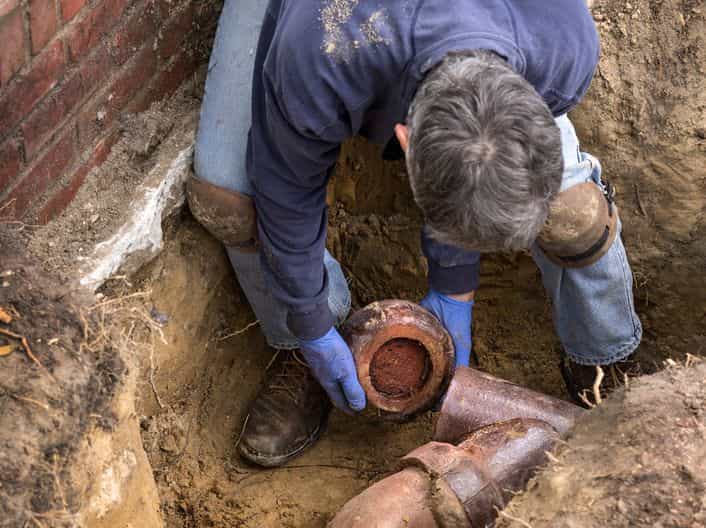Sewer line installation Sterling Heights MI